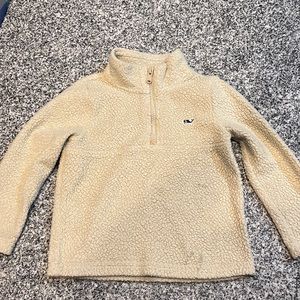 Boys quarter zip pull over